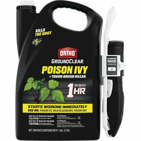 ORTHO GroundClear 1 Gal. Ready To Use Poison Ivy & Tough Brush Killer with Comfort Wand 0476410